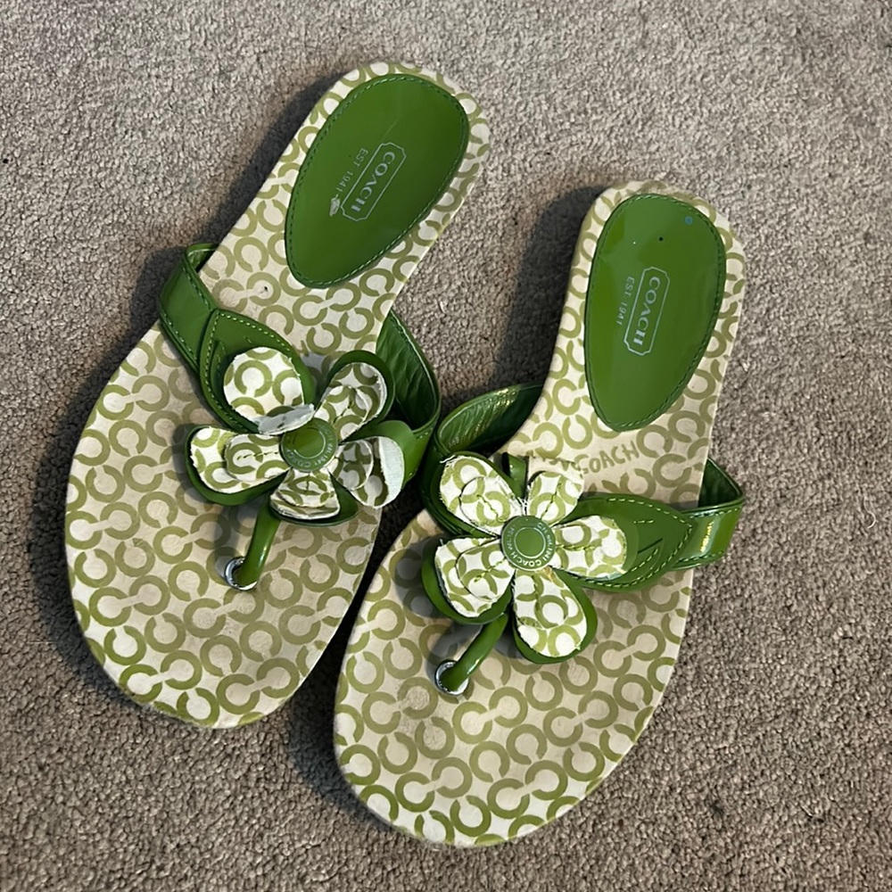 Coach Sandals, size 8.5
